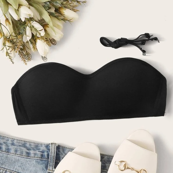 Bandeau Bra with Adjustable Strap XS - Picture 1 of 5